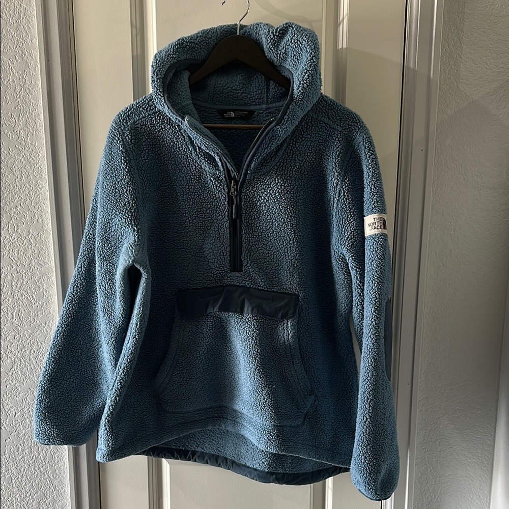 The North Face Blue Sherpa Fleece